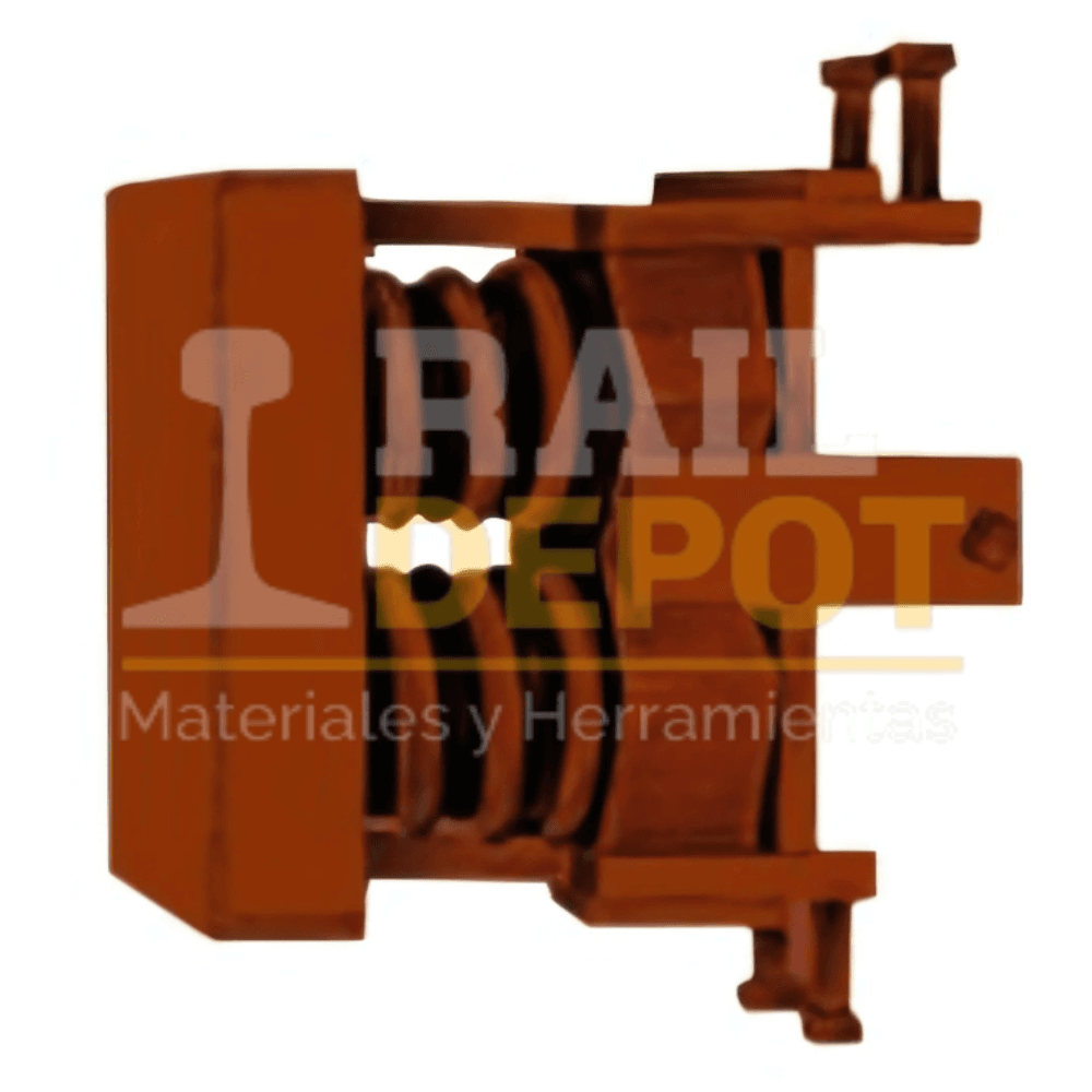 Tope de Vía Tipo Bumping Post – Completo